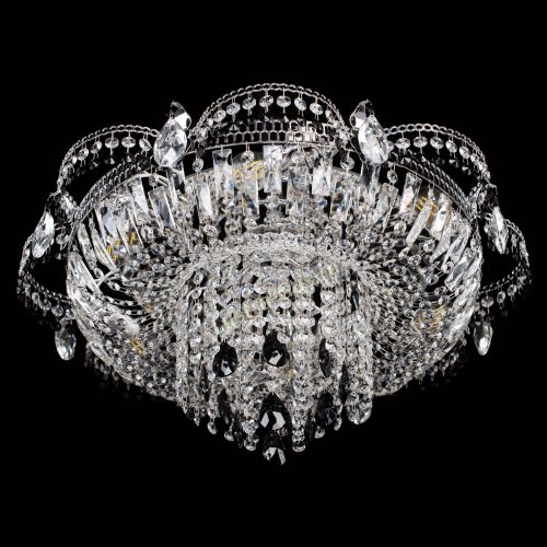 Люстра Камея №1 черная в Самаре Гусь Хрустальный