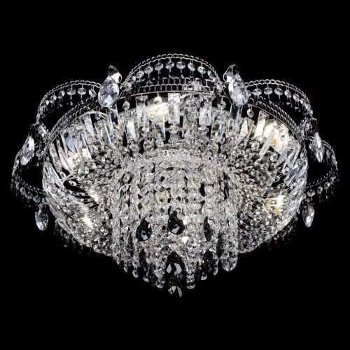 Люстра Камея №1 черная в Самаре Гусь Хрустальный