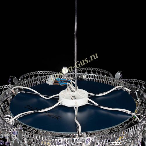 Люстра Камея №1 фиолетовая в Самаре Гусь Хрустальный
