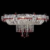 Люстра Камея №1 красная в Самаре