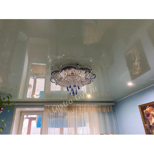 Люстра Камея №1 синяя в Самаре Гусь Хрустальный