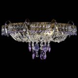 Люстра Камея №4 под бронзу фиолетовая в Самаре