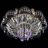 Люстра Камея №4 под бронзу фиолетовая в Самаре