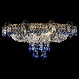 Люстра Камея №4 под бронзу синяя в Самаре Люстра Камея №4 под бронзу синяя в Самаре