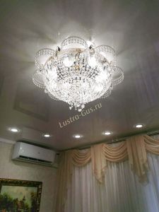 Люстра Камея №8 под бронзу в Самаре отзыв и фото покупателя