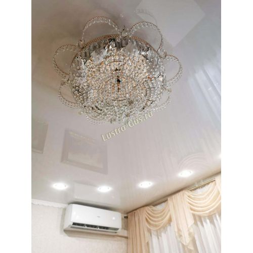 Люстра Камея №8 под бронзу в Самаре Гусь Хрустальный