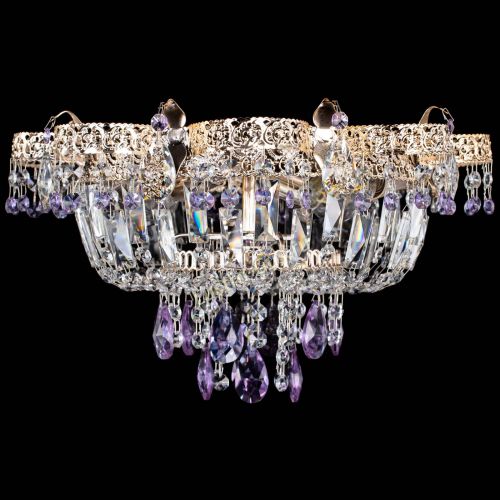 Люстра Камея Флора №4 фиолетовая в Самаре Люстра Камея Флора №4 фиолетовая в Самаре