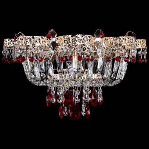 Люстра Камея Флора №4 красная в Самаре Люстра Камея Флора №4 красная в Самаре