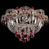 Люстра Камея Флора №4 красная в Самаре Люстра Камея Флора №4 красная в Самаре