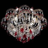 Люстра Камея Флора №4 красная в Самаре Люстра Камея Флора №4 красная в Самаре