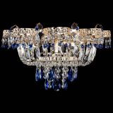 Люстра Камея Флора №4 синяя в Самаре