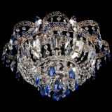 Люстра Камея Флора №4 синяя в Самаре