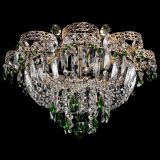 Люстра Камея Флора №4 зеленая в Самаре