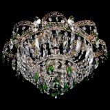 Люстра Камея Флора №4 зеленая в Самаре