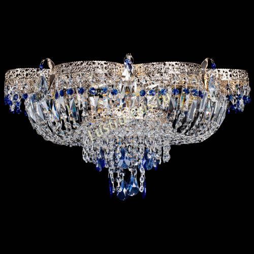 Люстра Камея Флора Журавлик №6 синяя в Самаре Люстра Камея Флора Журавлик №6 синяя в Самаре