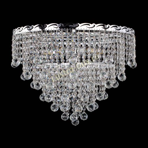 Люстра Капель №1 шар 30 в Самаре Гусь Хрустальный