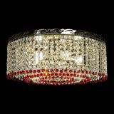 Люстра Капель оптикон №2 красная в Самаре