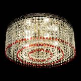 Люстра Капель оптикон №2 красная в Самаре