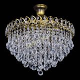 Люстра Капель Пирамида Шар 30 с подвесом под бронзу в Самаре