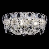 Люстра Каскад Ажур Черная белая в Самаре