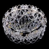 Люстра Каскад Ажур Черная белая в Самаре