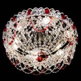 Люстра Каскад Ажур Красная белая в Самаре