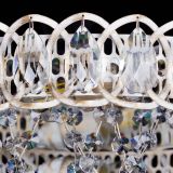 Люстра Каскад Ажур белая в Самаре