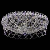 Люстра Каскад Ажур 700 мм фиолетовый в Самаре