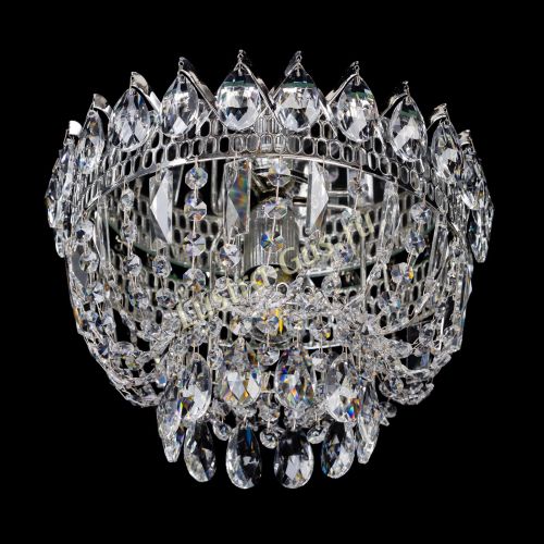 Люстра Катерина Корона журавлик - 1 лампа  в Самаре Гусь Хрустальный