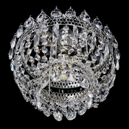 Люстра Катерина Корона журавлик - 1 лампа  в Самаре Гусь Хрустальный