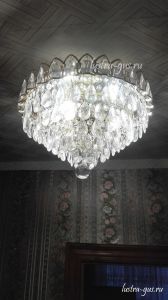 Люстра Катерина пирамида Журавлик в Самаре отзыв и фото покупателя