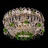 Люстра Катерина Шар Журавлик зеленая в Самаре