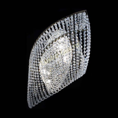 Люстра Хрустальная Волна под бронзу в Самаре Гусь Хрустальный