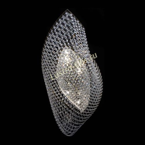 Люстра Хрустальная Волна под бронзу в Самаре Гусь Хрустальный