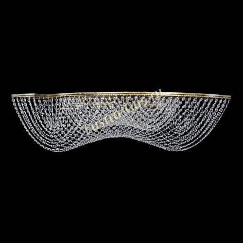 Люстра Хрустальная Волна под бронзу в Самаре Гусь Хрустальный