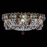 Люстра Хрустальный Каскад Ажур под бронзу Чайная в Самаре