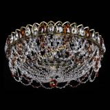 Люстра Хрустальный Каскад Ажур под бронзу Чайная в Самаре