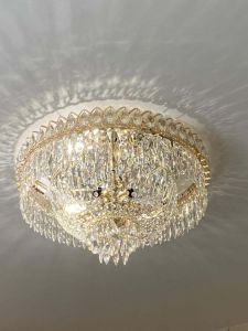 Люстра Хрустальный Каскад Перо в Самаре отзыв и фото покупателя