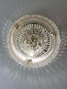 Люстра Хрустальный Каскад Перо в Самаре отзыв и фото покупателя