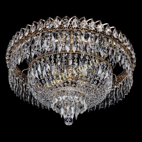 Люстра Хрустальный Каскад Перо в Самаре Гусь Хрустальный