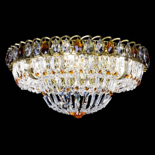 Люстра Кольцо Классика Пластинка чайная под бронзу в Самаре Гусь Хрустальный