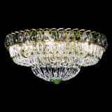 Люстра Кольцо Классика Пластинка зеленая под бронзу в Самаре