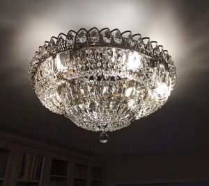 Люстра Кольцо Классика Пластинка под бронзу в Самаре отзыв и фото покупателя