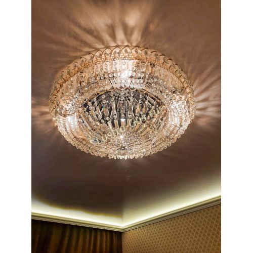 Люстра Кольцо Классика Пластинка 700 мм в Самаре Гусь Хрустальный