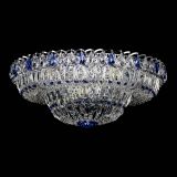 Люстра Кольцо Пластинка 600 мм синяя в Самаре