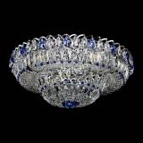 Люстра Кольцо Пластинка 600 мм синяя в Самаре