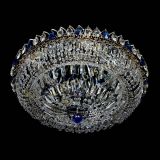 Люстра Кольцо Классика Пластинка синяя в Самаре