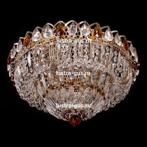 Люстра Кольцо Классика Пластинка цветная в Самаре Гусь Хрустальный