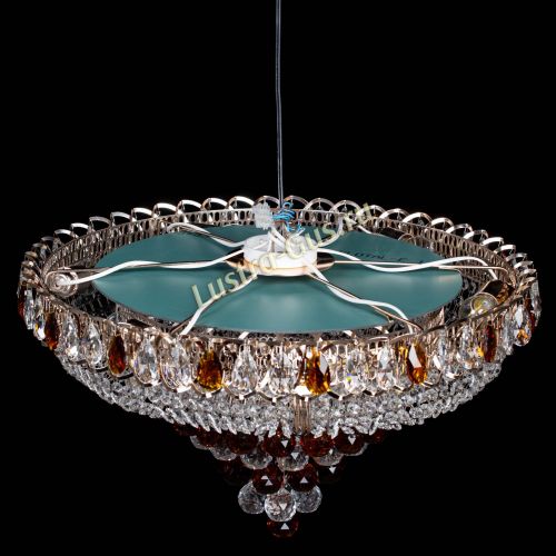 Люстра Кольцо пирамида шар 40 мм чайный в Самаре Гусь Хрустальный