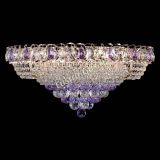 Люстра Кольцо пирамида шар 40 мм фиолетовая в Самаре